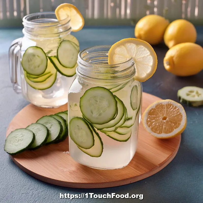 Lemon Cucumber Power Water for Athletes 1