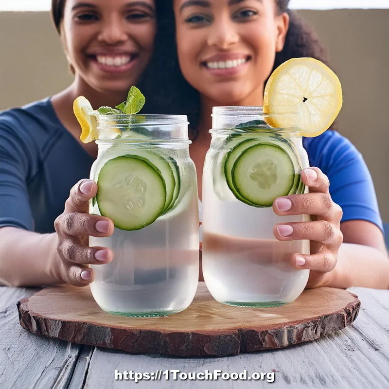 Beat the Heat: DIY Lemon Cucumber Power Water for Athletes