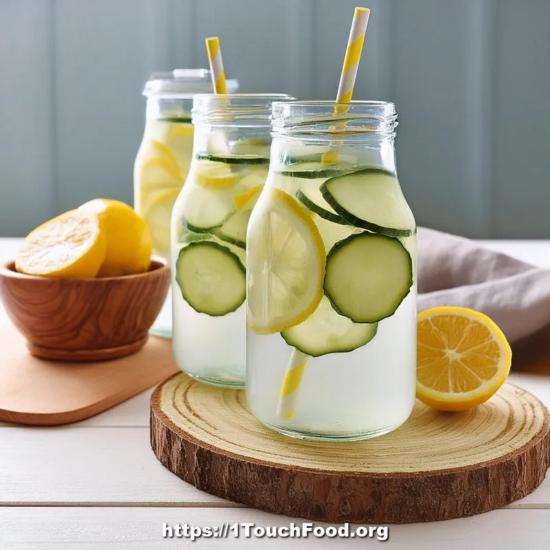 Lemon Cucumber Power Water for Athletes