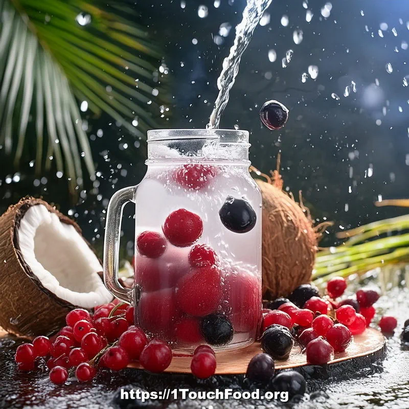 Berry Coconut Water for Athletes