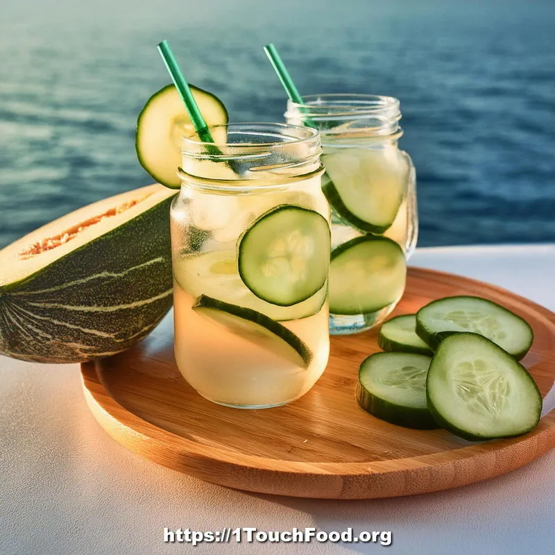 Beat the Heat with This Cool Combo: Cucumber Melon Refresher for Athletes