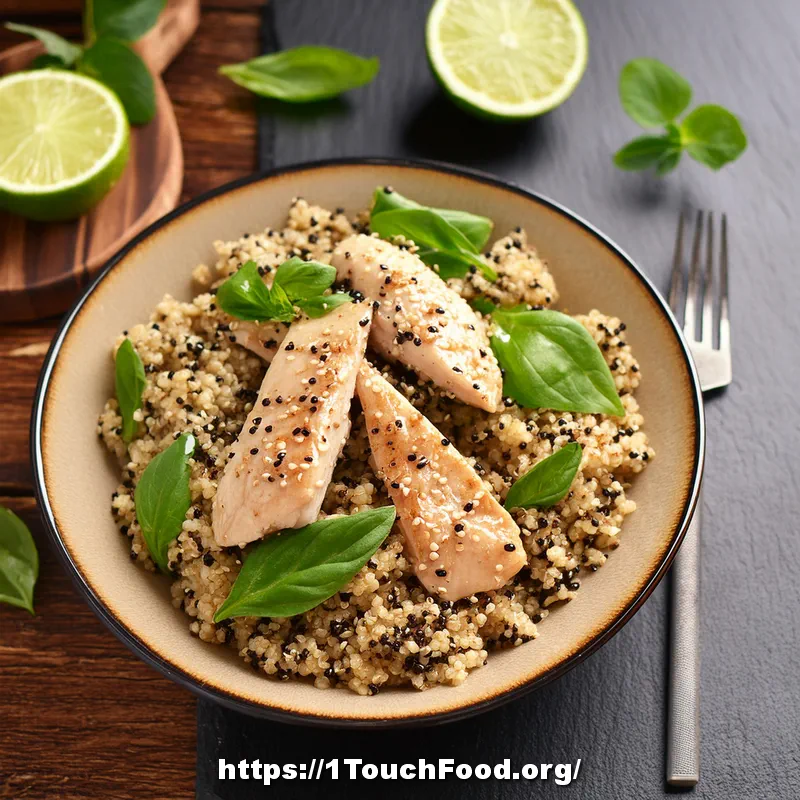 Chicken and Quinoa Salad for athlete