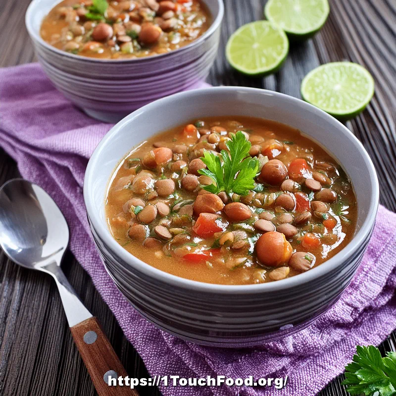 Lentil Soup for athletes 