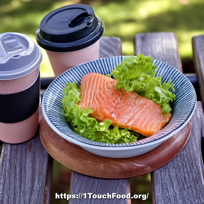 Salmon Salad Smash for athletes