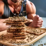 Seedtastic Crunch: Flaxseed Crackers for Athlete