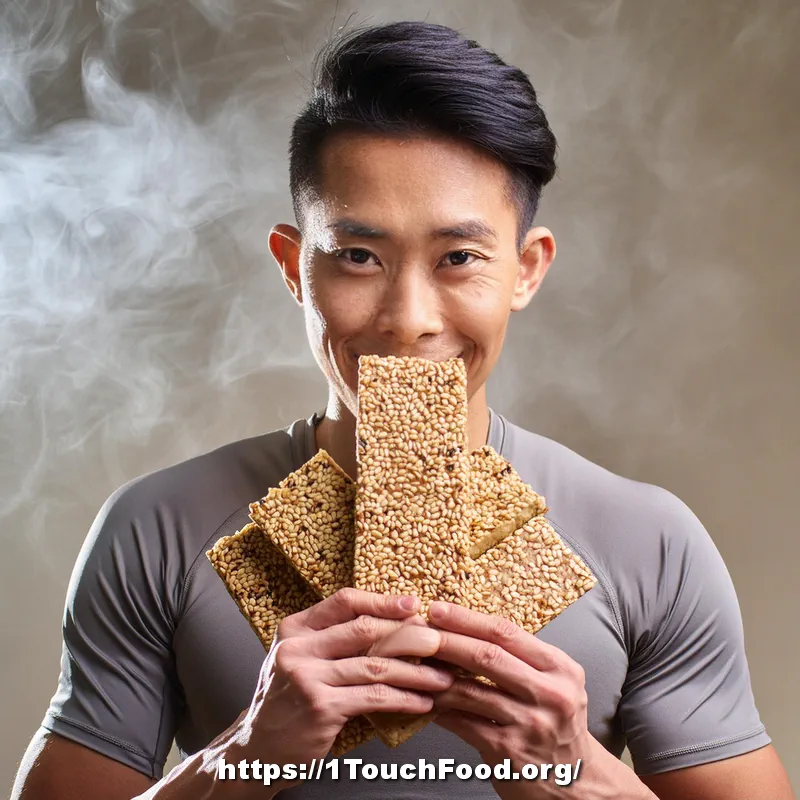 Sesame Seed Bars for athletes