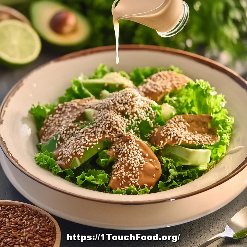 Tahini Dressing Salad
