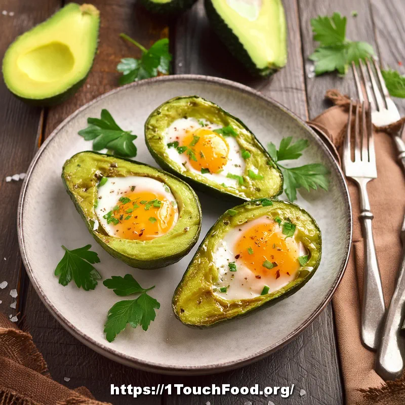 Sunny-Side Up Baked Avocado Eggs for athletes