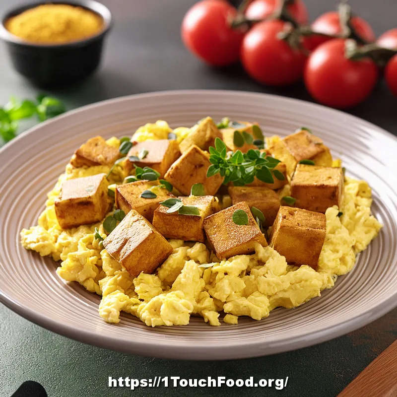 Tofu Scramble: Plant-Powered Protein for Peak Performance (Athletes, This One's for You!)