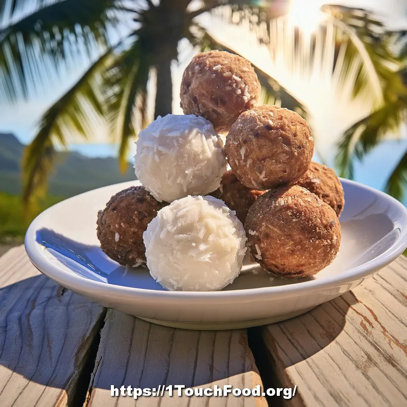 Tropical Punch: Coconut Oil Energy Balls for Energized Athletes