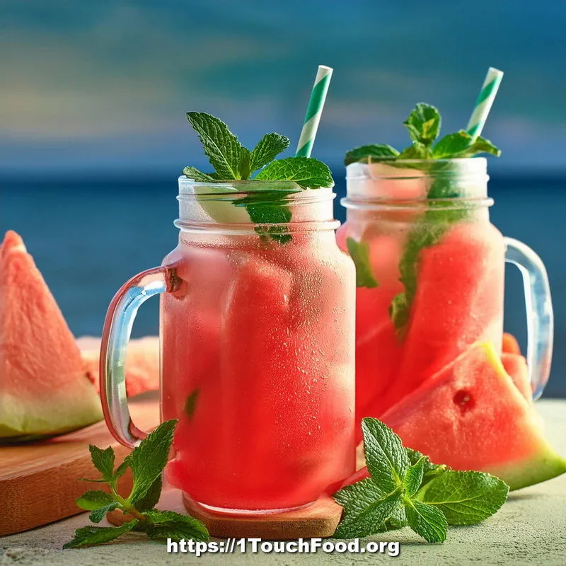 Watermelon Mint Cooler for Athletes