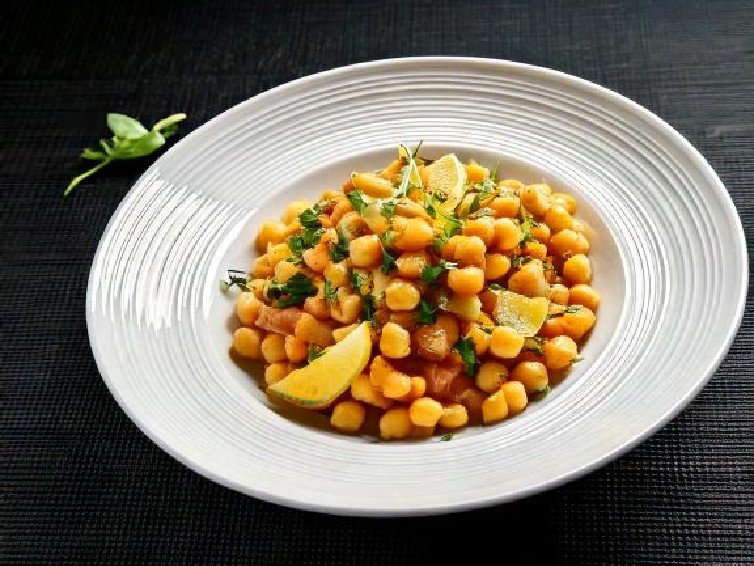 Chickpea Salad with Lemon Dressing Chickpeas