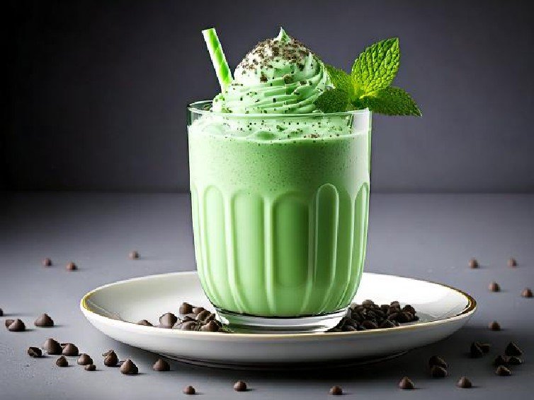 Mint Chocolate Chip Smoothie