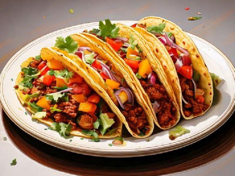 Vegetarian Tacos Tacos