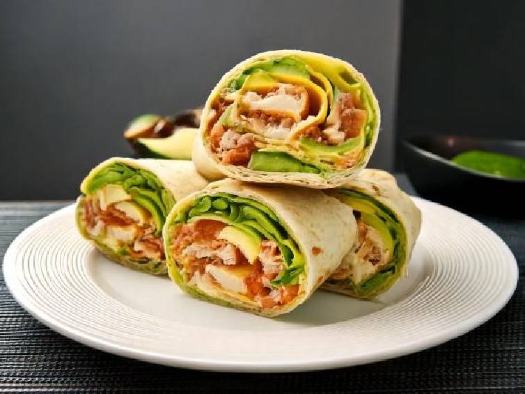 Classic Turkey and Avocado Wrap