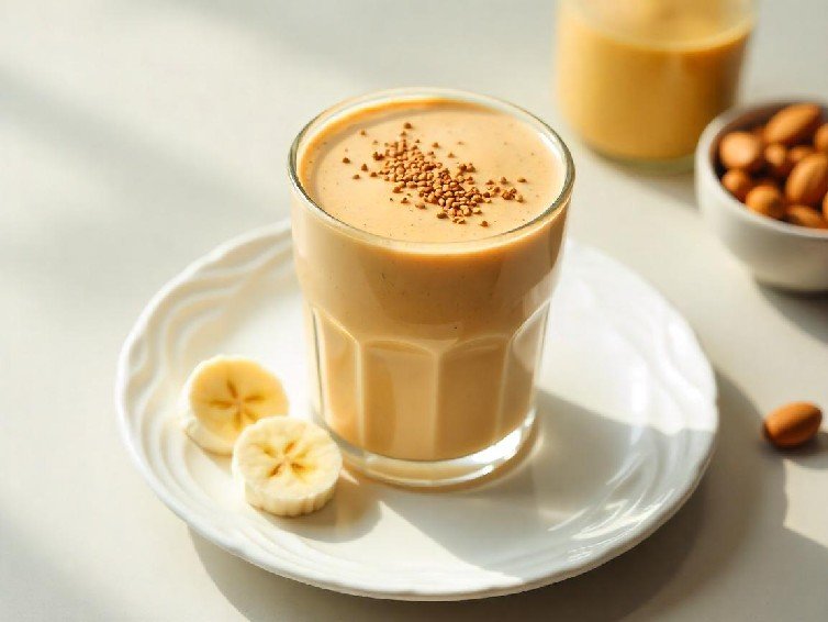 Peanut Butter Banana Protein Smoothie