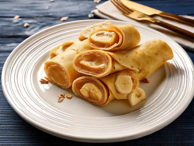 Peanut Butter and Banana Wrap
