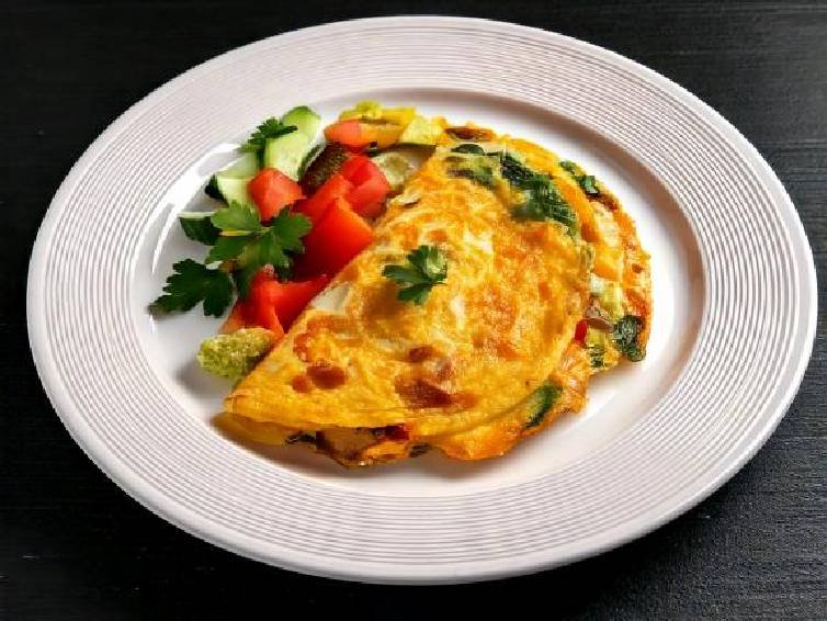 Quick Veggie Omelet