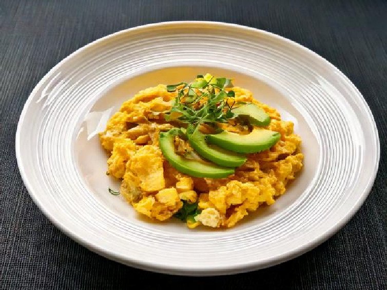 Scrambled Egg and Avocado Bowl