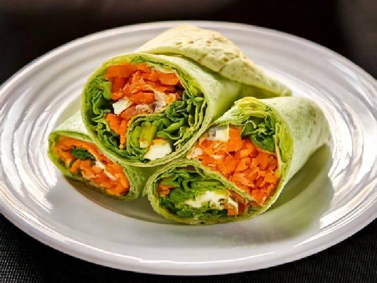 Vegetarian Protein-Packed Wrap