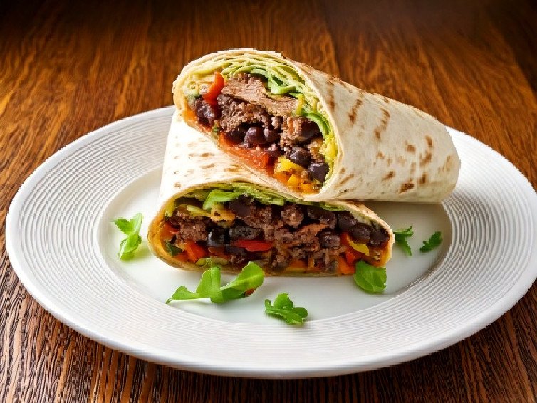 Beef & Black Bean Protein Wrap