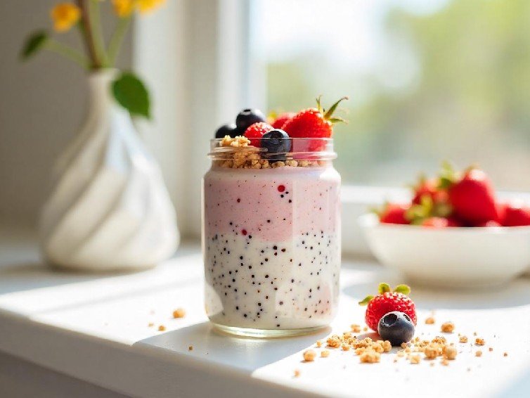 Berry Chia Pudding