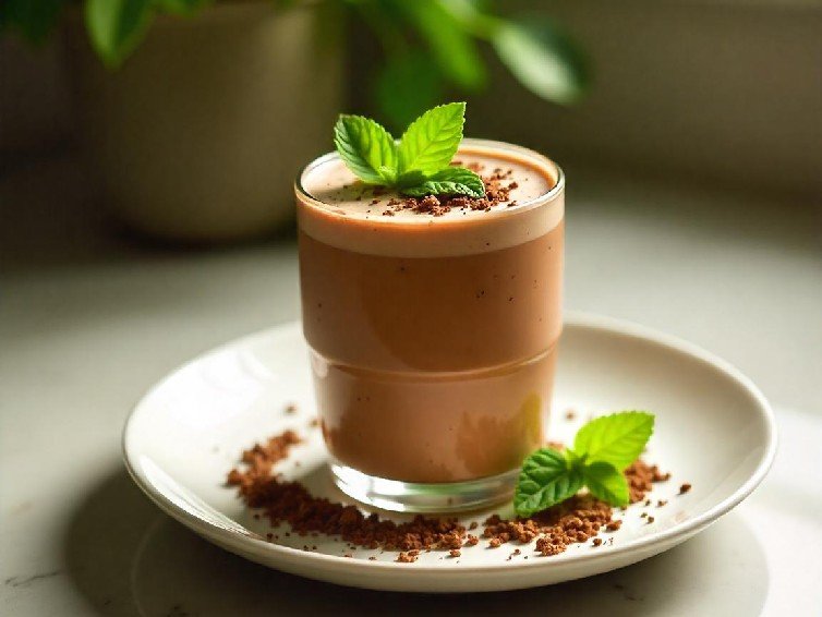 Chocolate Mint Recovery Smoothie