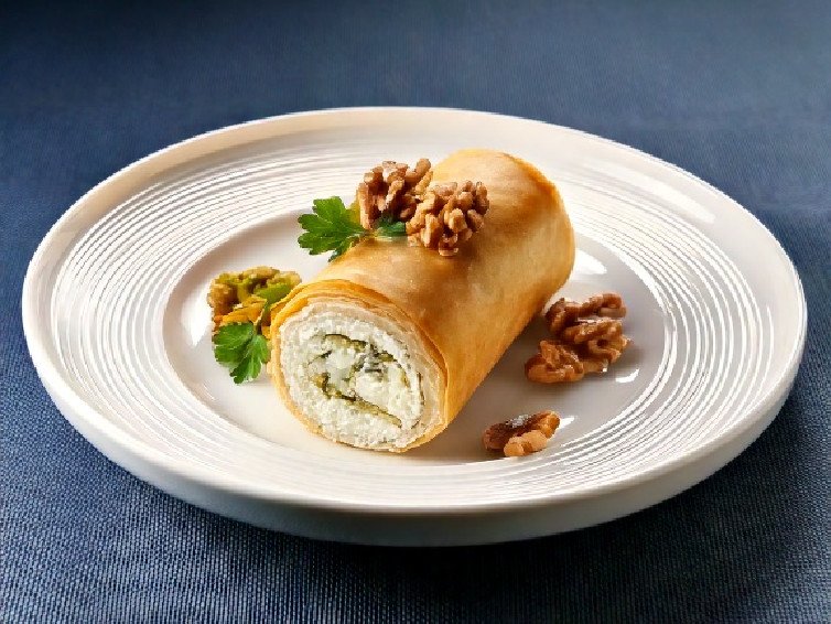 Cottage Cheese & Walnut Wrap