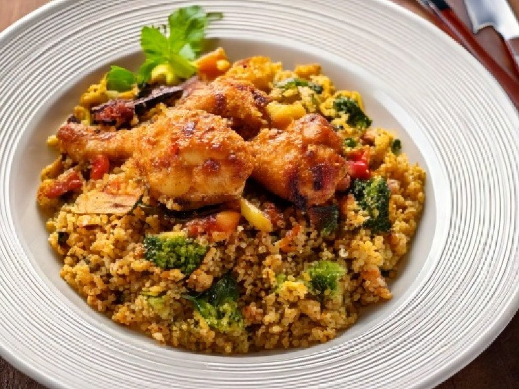 High-Protein Chicken and Quinoa Skillet