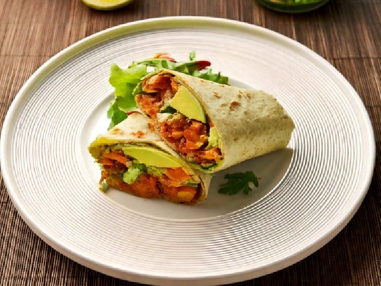 Lentil & Avocado Wrap