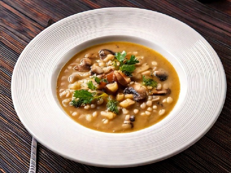 Mushroom and Barley Soup