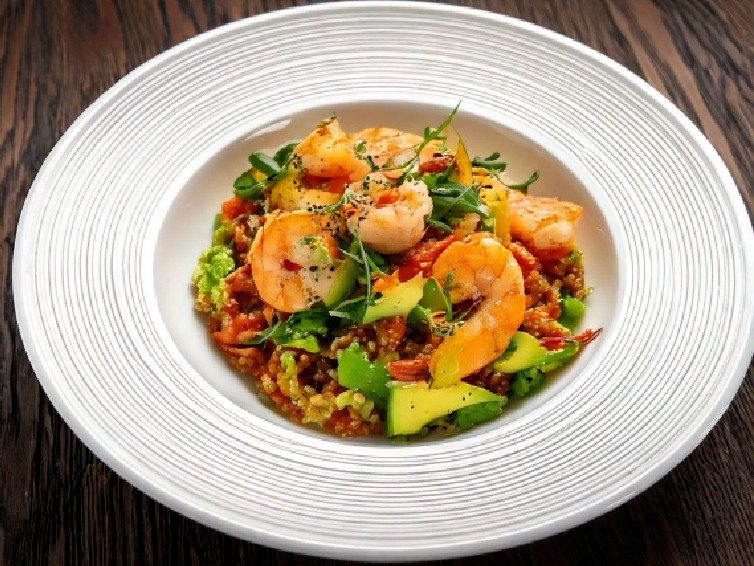 Shrimp & Avocado Grain Bowl