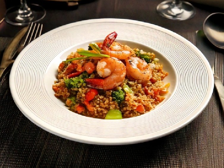 Shrimp and Quinoa Stir-Fry
