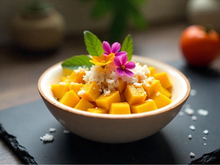 Tropical Mango Coconut Bowl