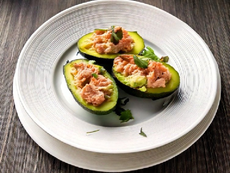 Tuna Salad Stuffed Avocados