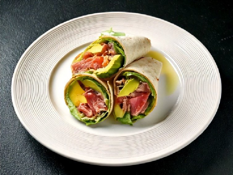 Tuna and Avocado Wrap