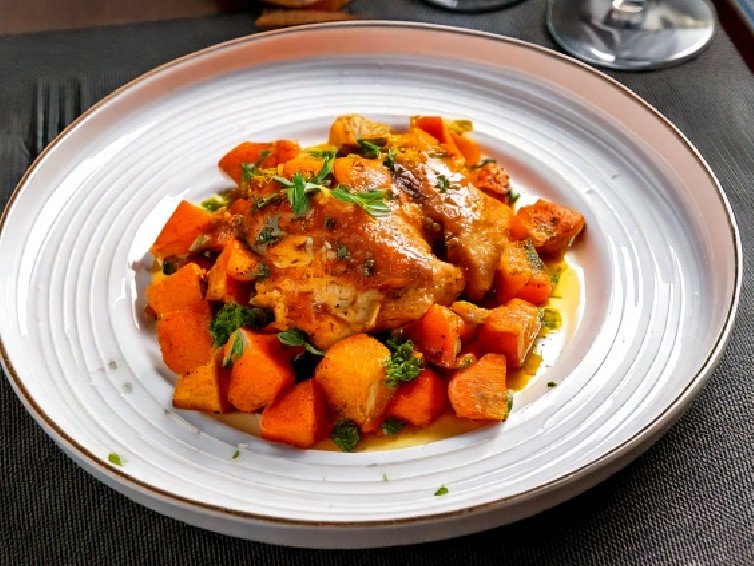 Turkey Sweet Potato Skillet