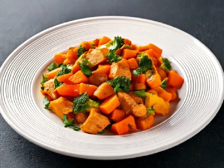 High-Protein Turkey & Sweet Potato Stir-Fry