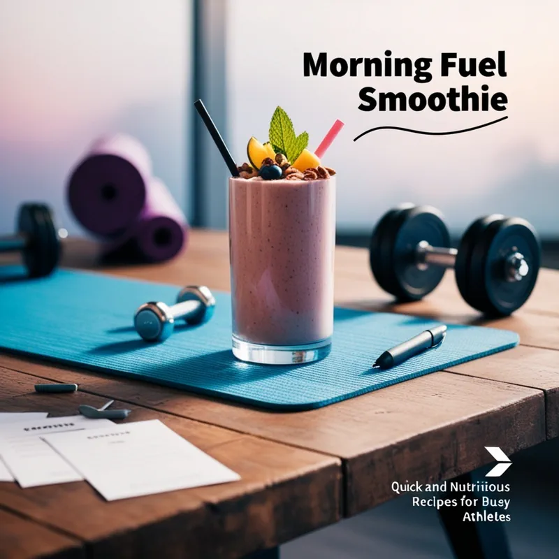 Morning Fuel Smoothie for Busy Athletes