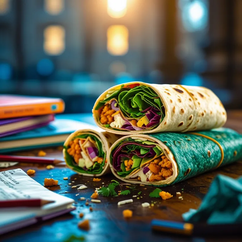 10-Minute Healthy Wraps for Students: Easy, and Nutritious Meals