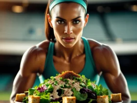Tahini Dressing Salad for the Winning Athlete: Sesame Seed Supreme