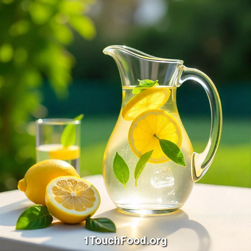 Diverse Recipes - Basil Lemon Water for Athletes
