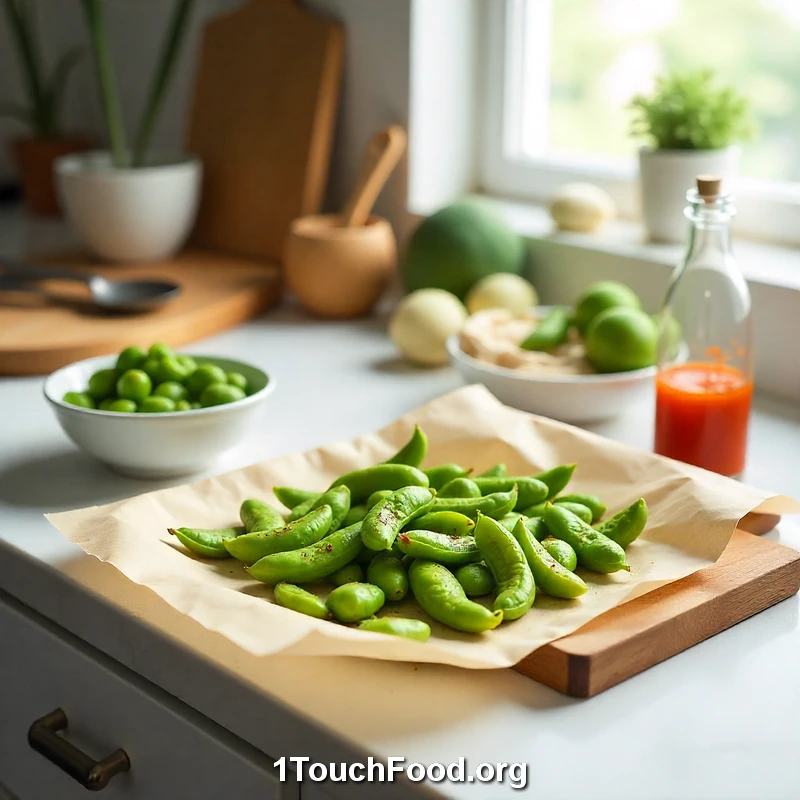 Diverse Recipes for Crunchy Roasted Edamame