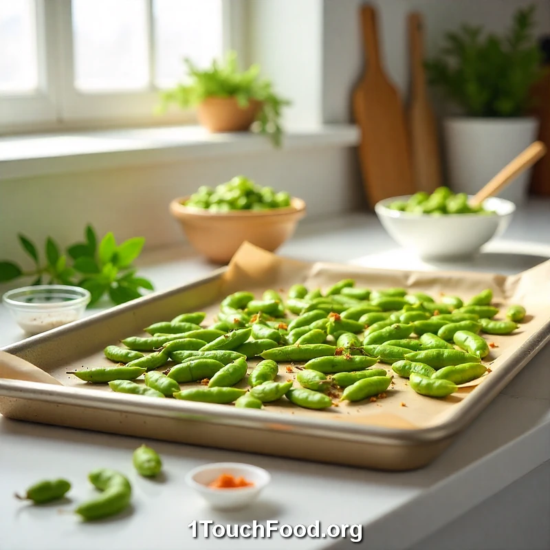 Diverse Recipes for Crunchy Roasted Edamame