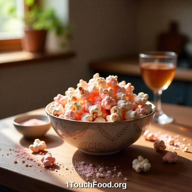 Microwave Himalayan Pink Popcorn