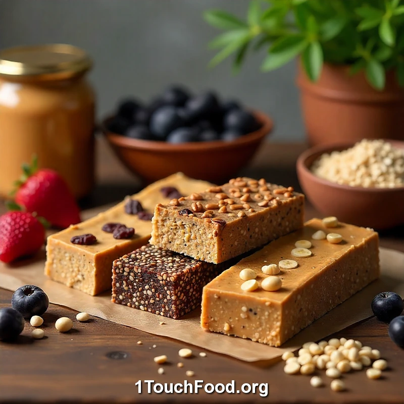 Diverse Recipes for Vegan Protein Bars for Athletes