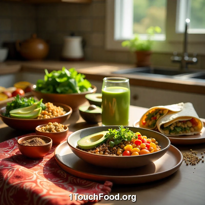 Diverse Recipes for Vegan Nutrition in Athletes