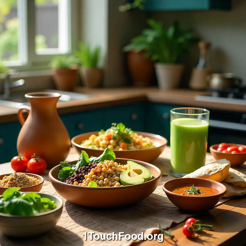 Diverse Recipes for Vegan Nutrition in Athletes