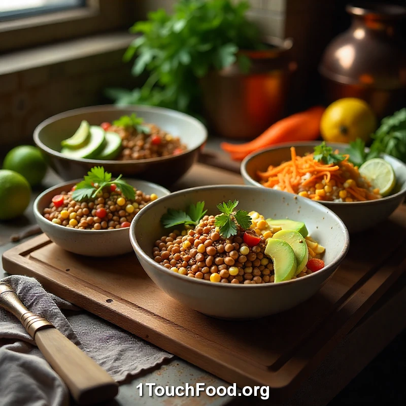 More Recipes for Lentil Protein Bowl for Athletes