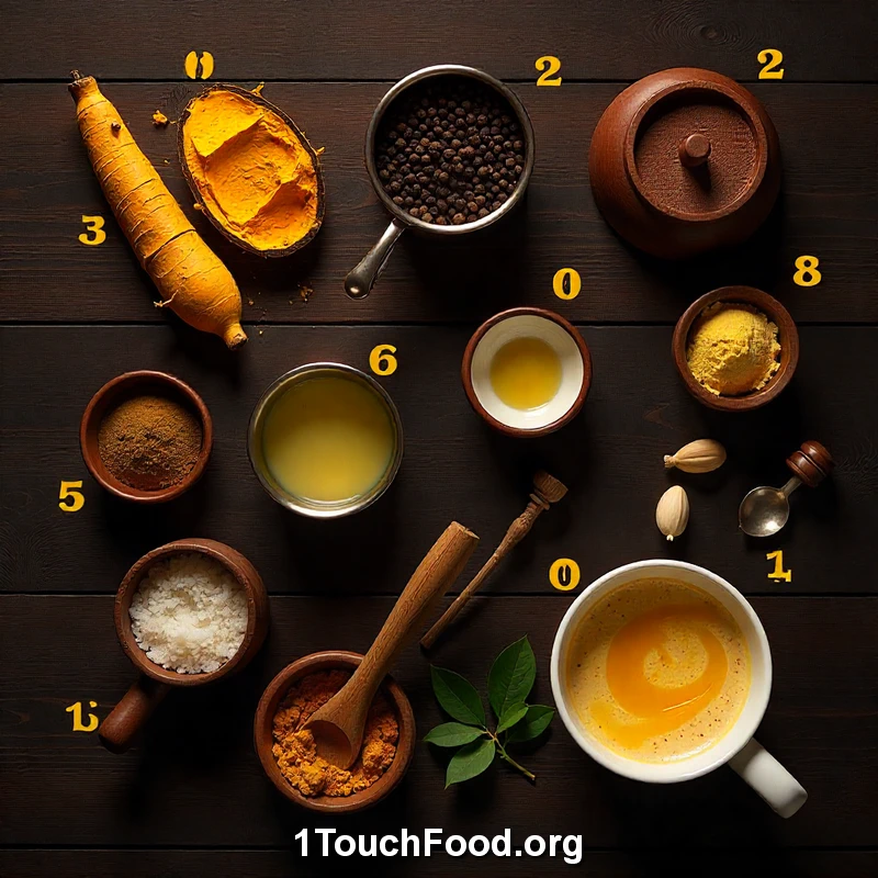 Side-by-Side Comparison Table (turmeric golden milk for joint health in yogis)